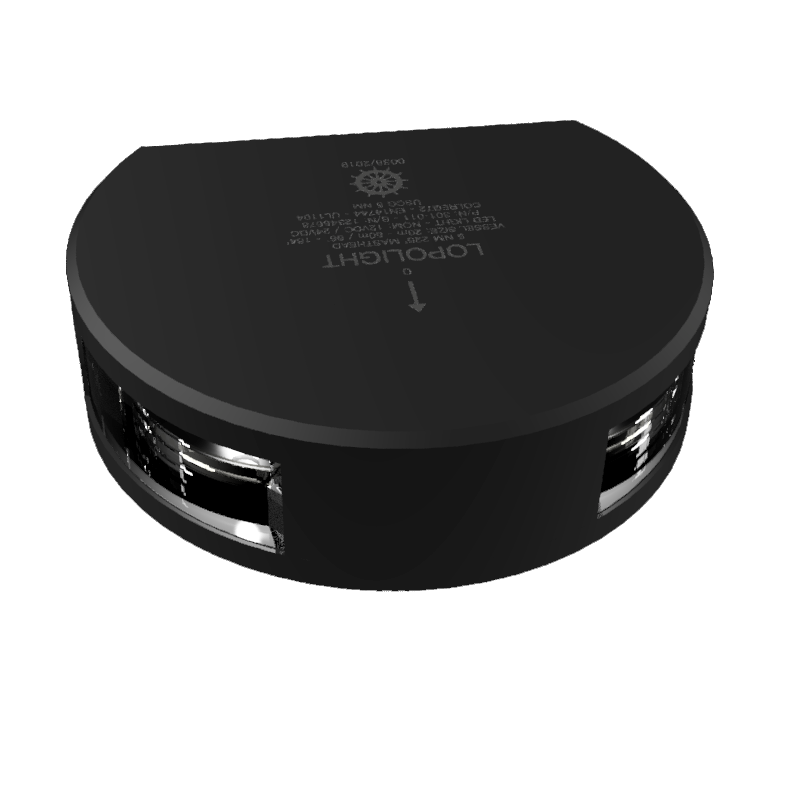 5nm 225° White, masthead, black anodized 5nm 225° White, masthead, black anodized